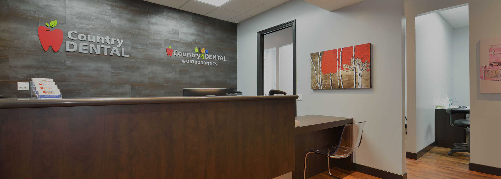 Fergus dental clinic reception at Country Dental Clinic